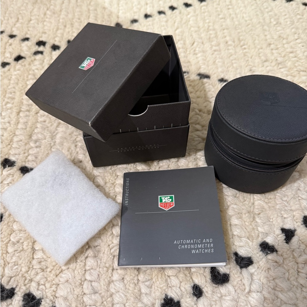 Tag Heuer Dark Grey Watch Box Set
